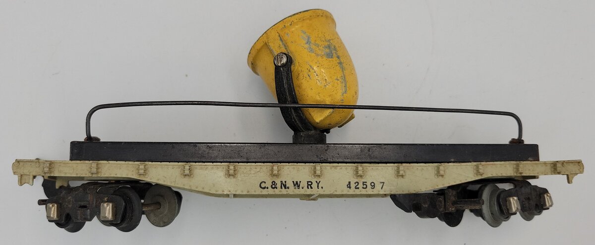 American Flyer 634 S Scale Plastic C & N W.R.Y. Searchlight Car w/ Light #42597