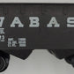 American Flyer PA-12D155 Wabash Hopper Car w/ Operating Coupler Trucks