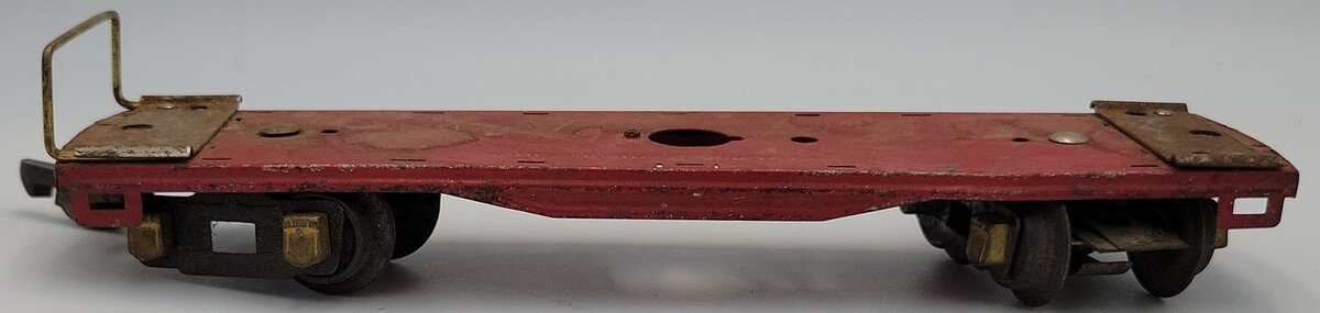 American Flyer 1936-3 O Gauge Red Tinplate Caboose Bottom Frame w/ Coupler Truck