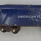 American Flyer 350-1 S Scale AFL Royal Blue Tender with Weight
