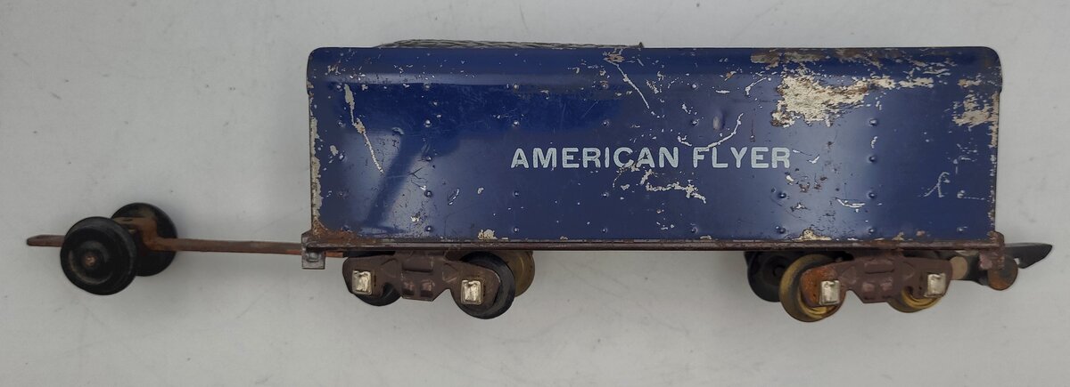 American Flyer 350-1 S Scale AFL Royal Blue Tender with Weight