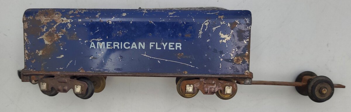American Flyer 350-1 S Scale AFL Royal Blue Tender with Weight