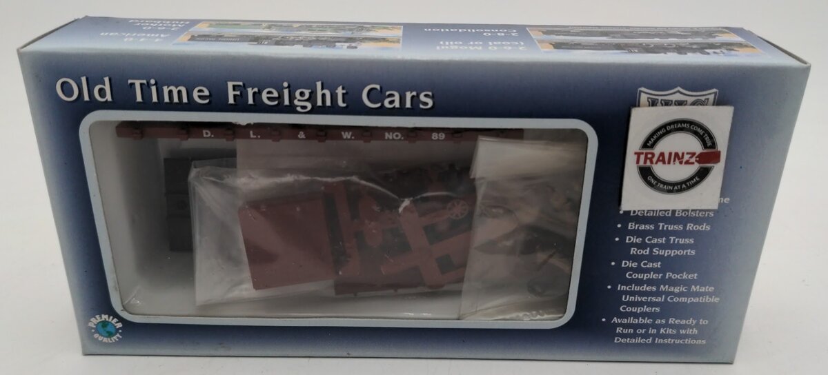 IHC 8316 HO Scale Old Time Freight Cars Derrick Car D. L. & W Kit