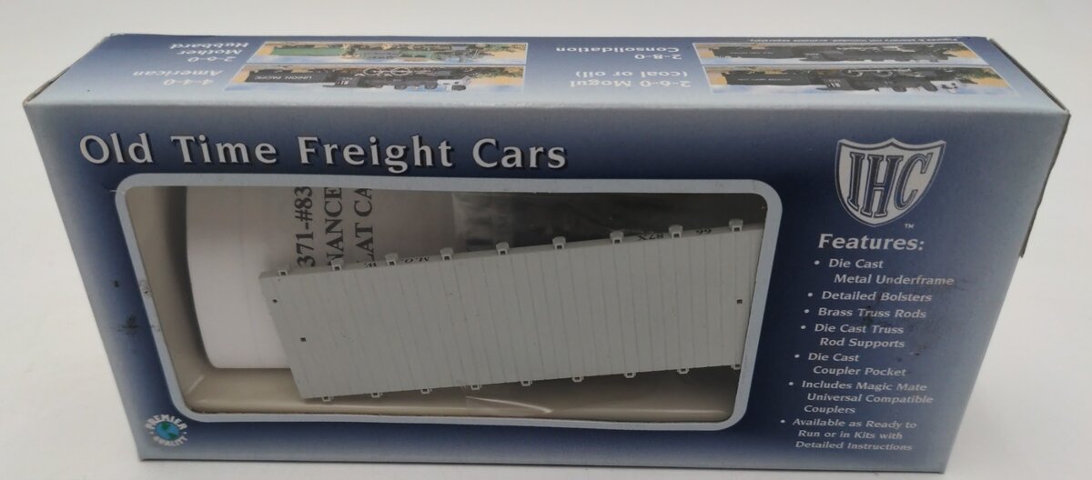 IHC 8380 HO Scale Old Time Freight Flatcar Maintenance of Way Kit