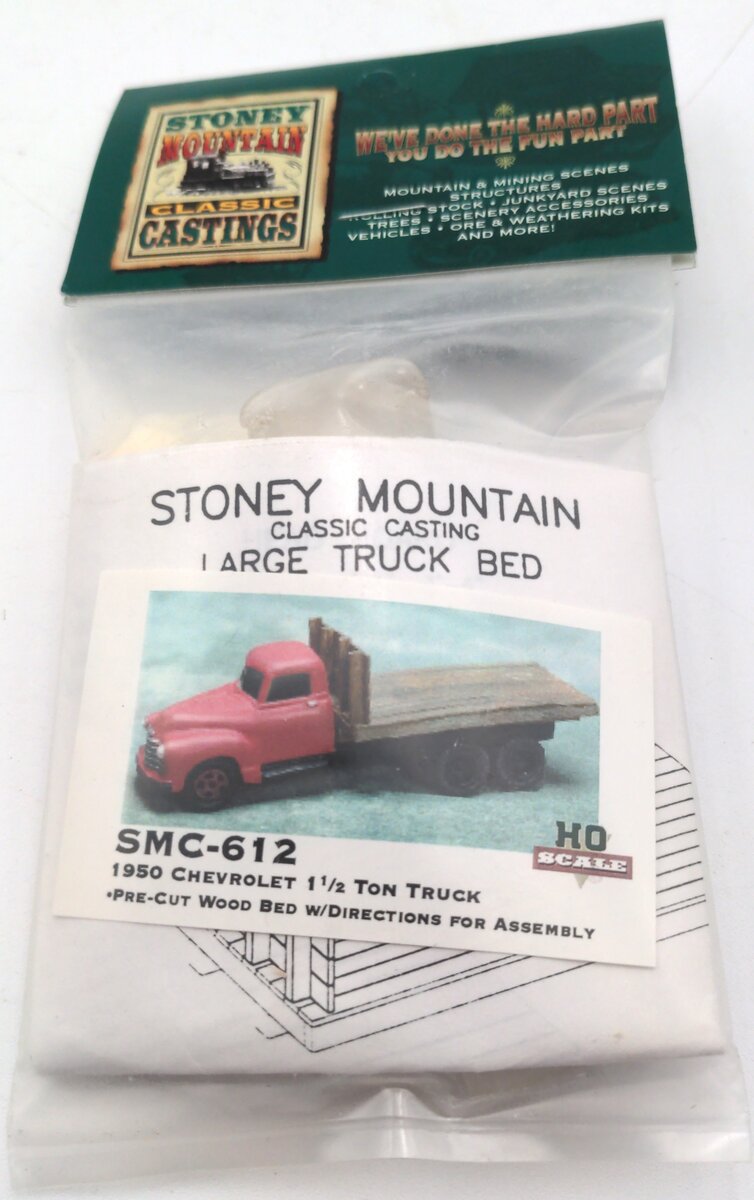 Stoney Mountain SMC-612 HO 1950 Chevrolet 1 1/2 Ton Truck Kit