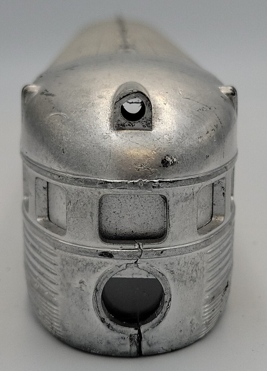 American Flyer K5469WT Repainted Silver Flash Observation Car Shell