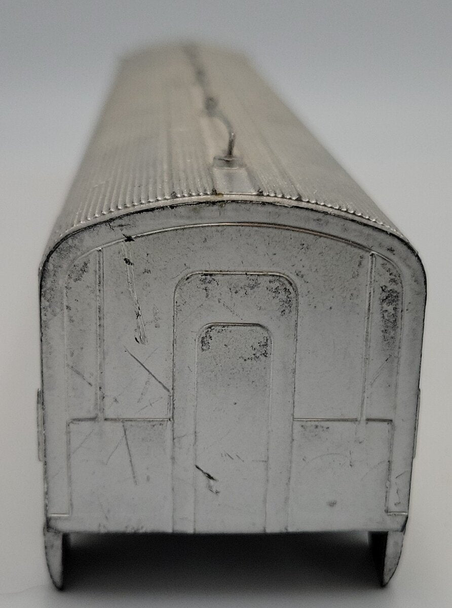 American Flyer K5469WT Repainted Silver Flash Observation Car Shell