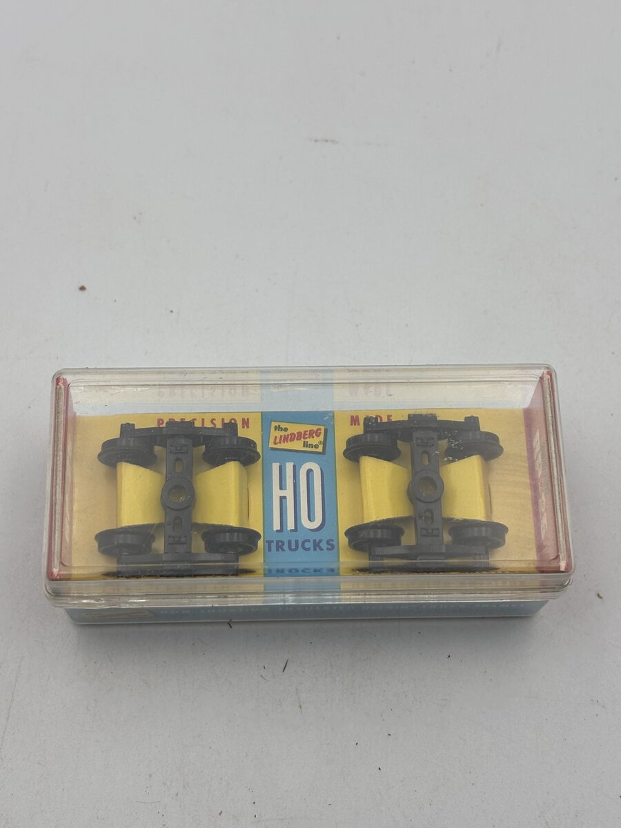 Lindberg RP-25 HO Black Non-Shorting Insulated Delrin Truck Frames T125:69