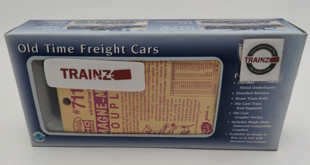 IHC 8342 HO Scale Old Time Rail & Tie Car Kit