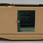 American Flyer 408-50 Prewar O Gauge Tan Tinplate Boxcar Shell, Frame & Doors