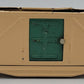 American Flyer 408-50 Prewar O Gauge Tan Tinplate Boxcar Shell, Frame & Doors