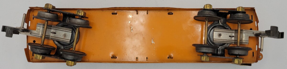 American Flyer 408 O Gauge AFL Orange & Green Box Car w/ Original Box #408