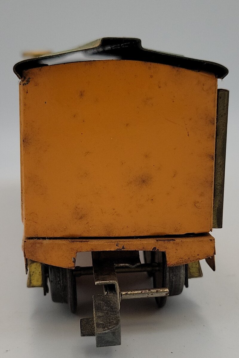 American Flyer 408 O Gauge AFL Orange & Green Box Car w/ Original Box #408