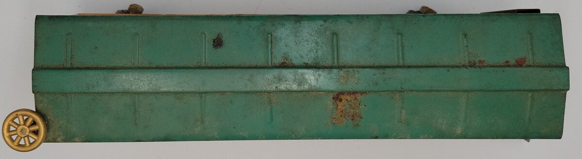American Flyer 408 O Gauge AFL Orange & Green Box Car w/ Original Box #408