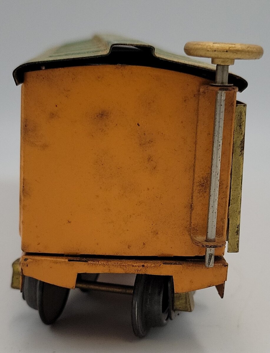 American Flyer 408 O Gauge AFL Orange & Green Box Car w/ Original Box #408