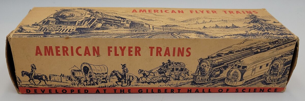 American Flyer 412 O Gauge Tinplate Bordon's Milk Car with Original Box #412