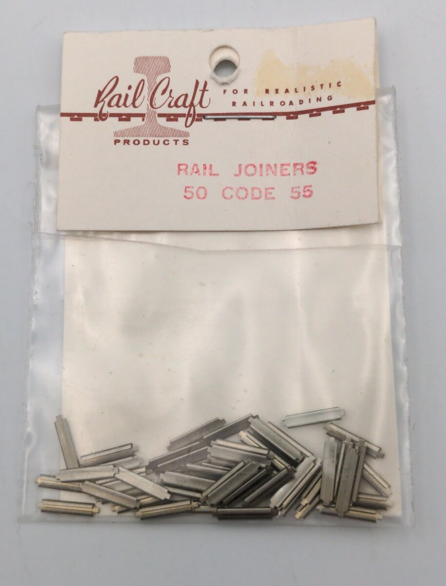 Rail Craft 50 HO Rail Joiners Code 50