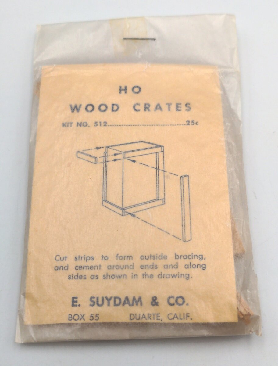 E. Suydam & Co 512 HO Wood Crates