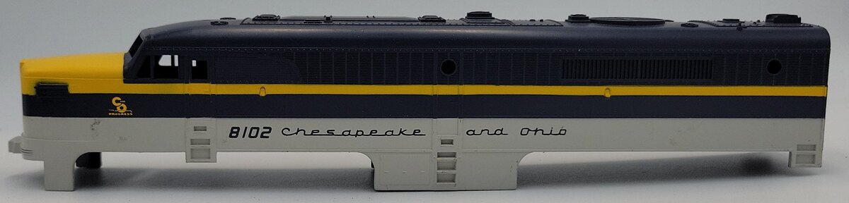 American Flyer 48102-2 C&O PA-1 Diesel Body Locomotive Shell #8102