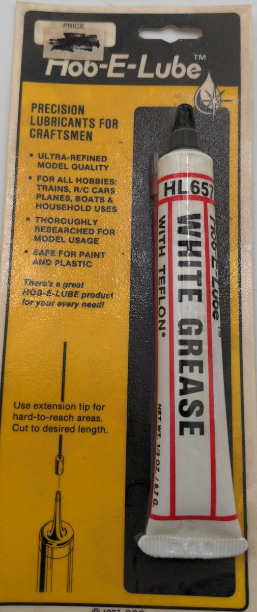 Hob-E-Lube HL657 White Grease With Teflon