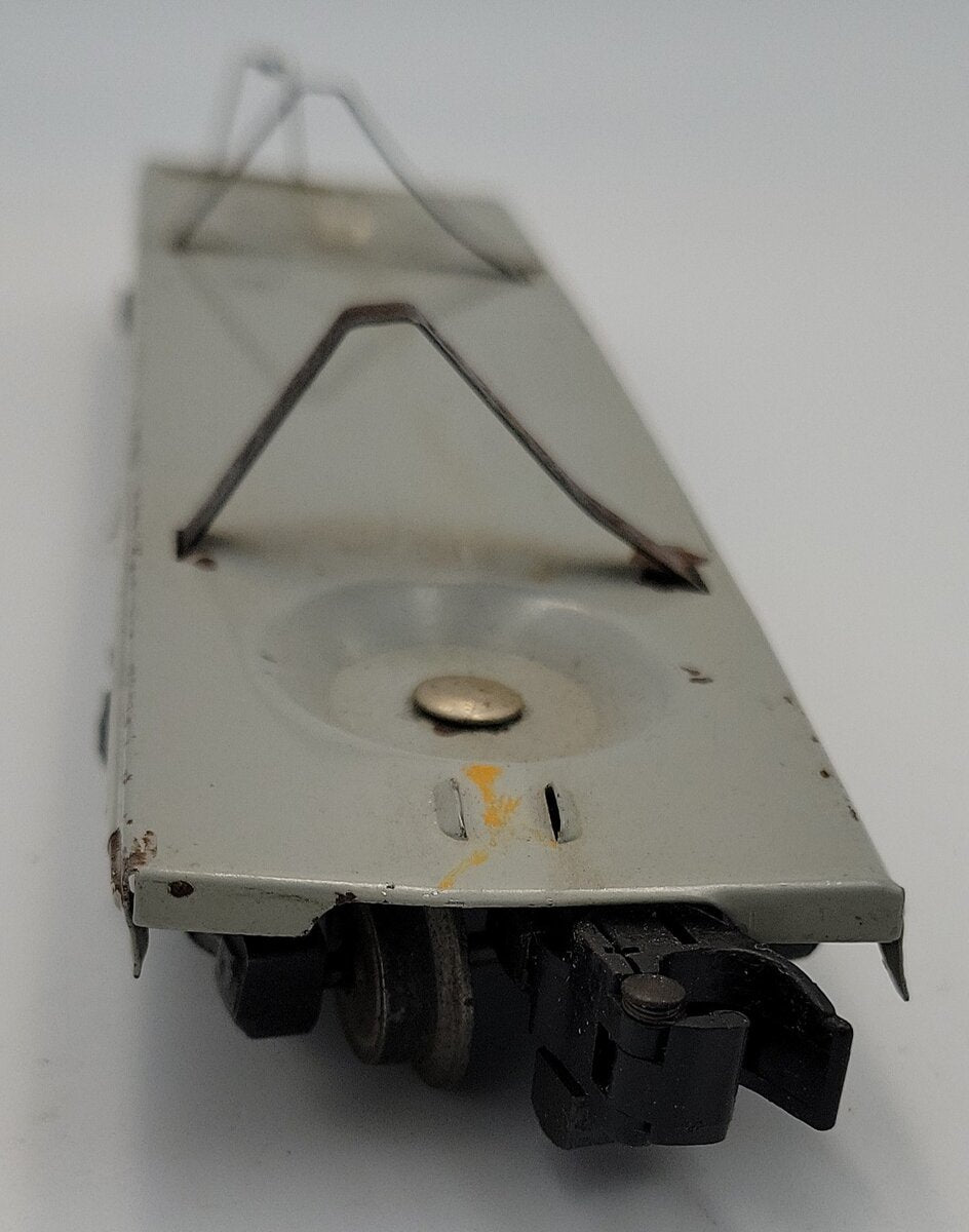 American Flyer PA10086-2 S Girder Flatcar Frame w/Operating Coupler Trucks #609