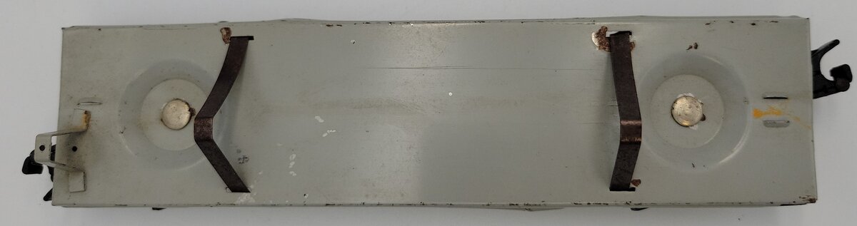 American Flyer PA10086-2 S Girder Flatcar Frame w/Operating Coupler Trucks #609