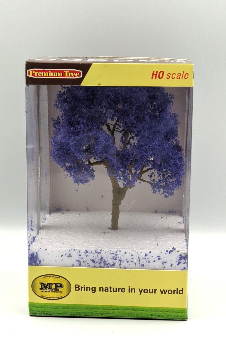 MP Scenery Products 70603 HO scale Purple Jacaranda Tree