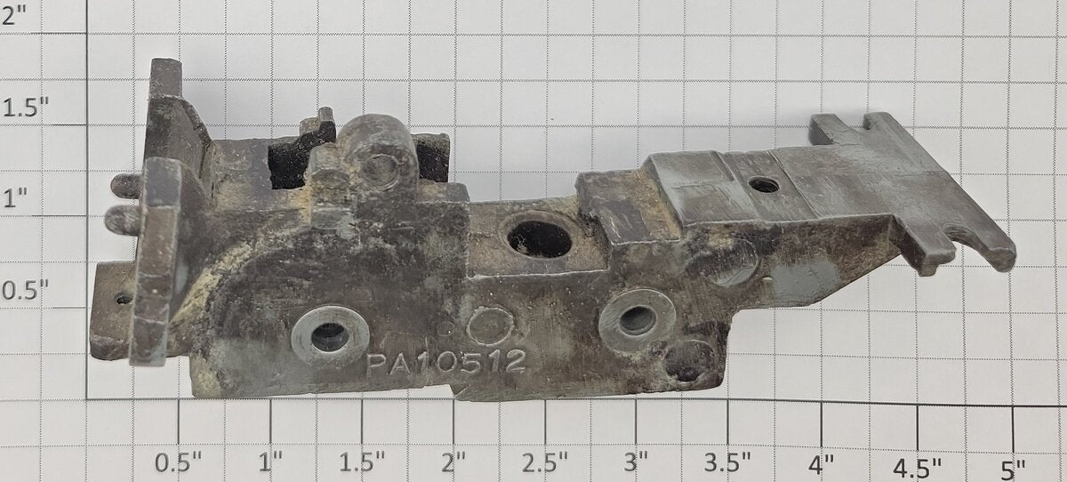 American Flyer PA10512 Four Wheel Steam Locomotive Chassis without Bushings