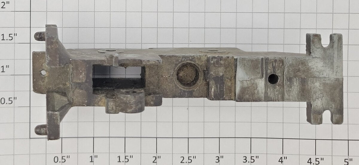 American Flyer PA10512 Four Wheel Steam Locomotive Chassis without Bushings