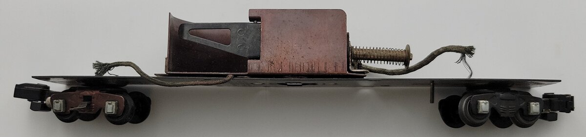 American Flyer 718-1 S "REA" Mail Pick-Up Car Frame w/ Operating Couplers #718