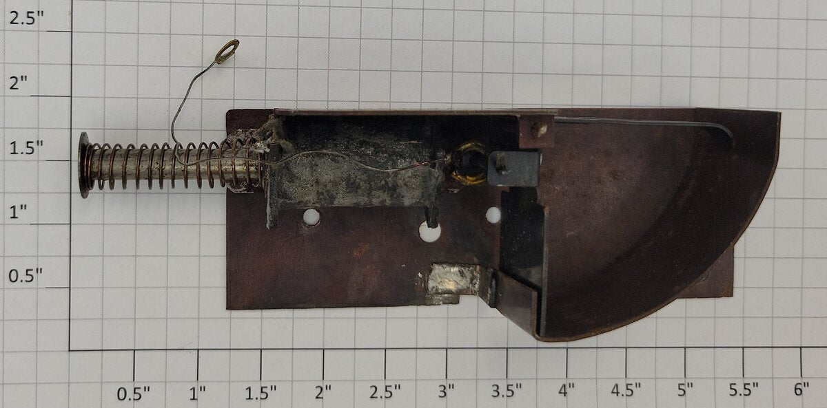 American Flyer 718-1 S "REA" Mail Pick-Up Car Bag Collection Mechanism #718