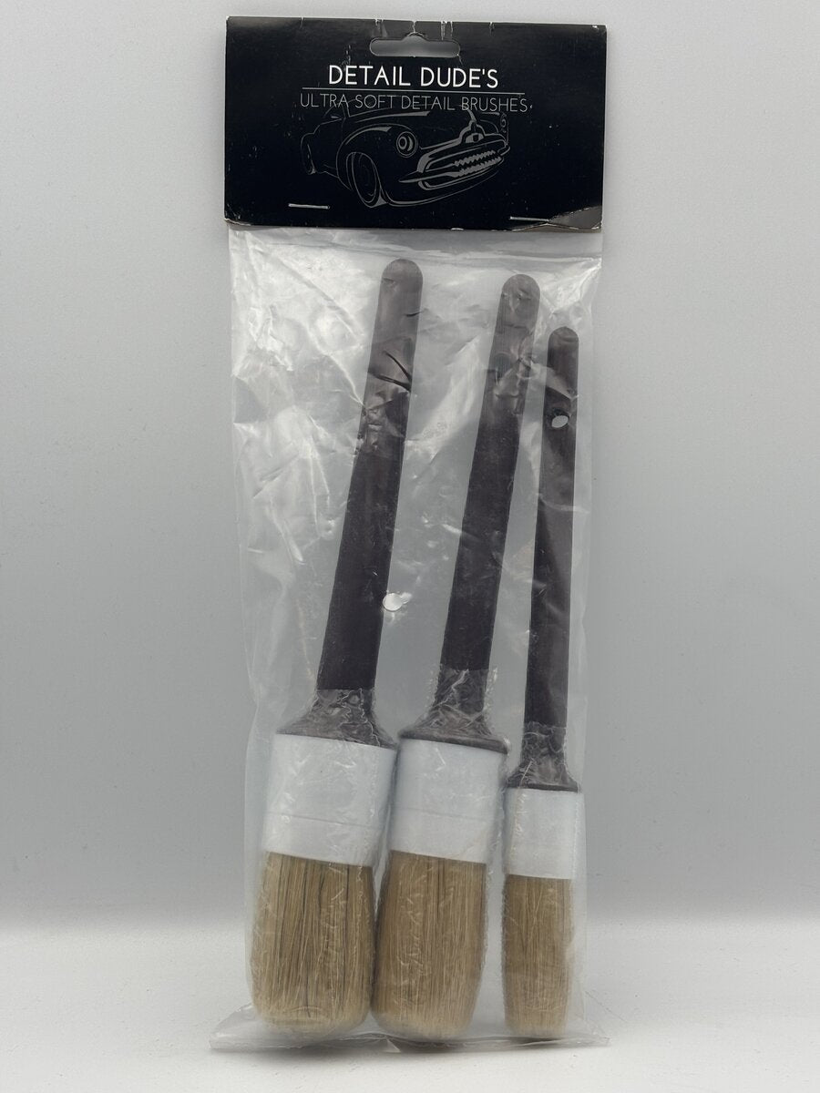 Detail Dude's Ultra Soft Detail Brushes (Pack of 3)