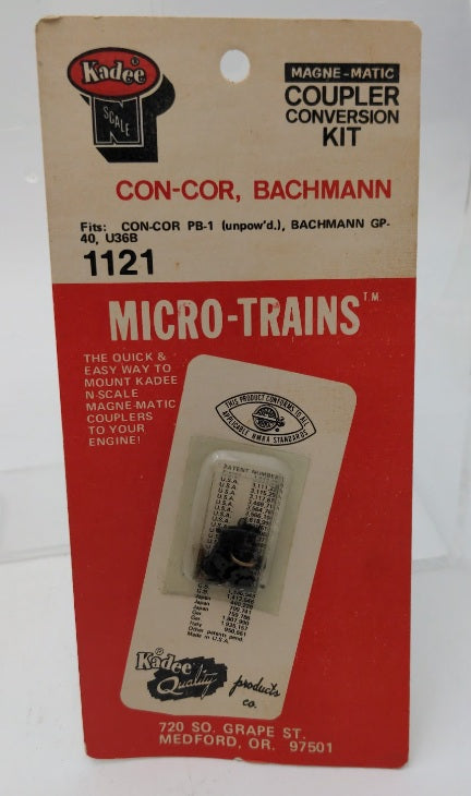 Kadee 1121 N Scale Magne-Matic Coupler Conversion Kit fits Con-Cor / Bachmann