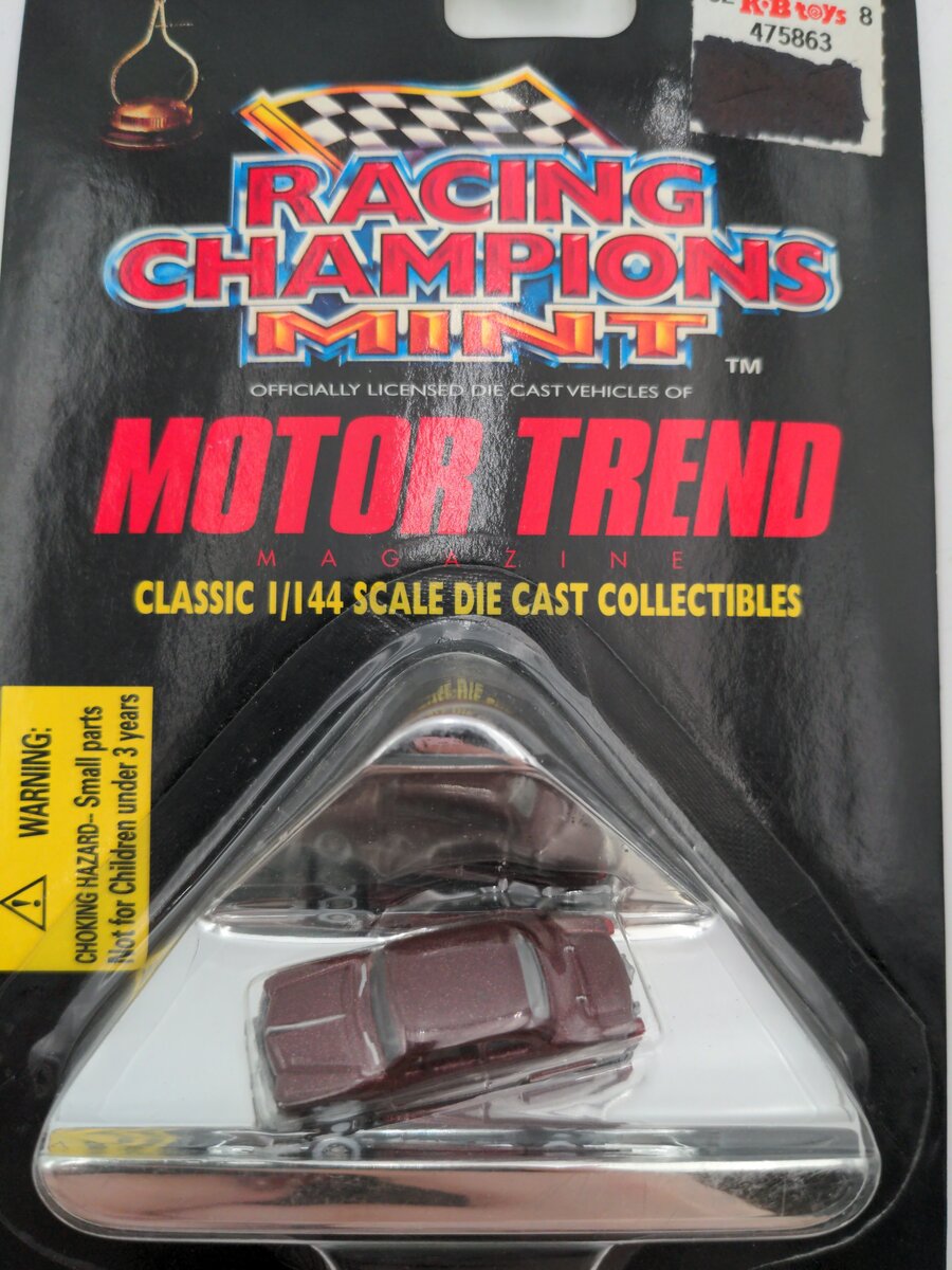Racing Champions 09181 Classic 1:144 Motor Trend Burgundy