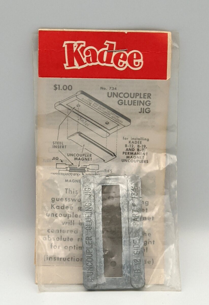 Kadee 734 Uncoupler Gluing Jig