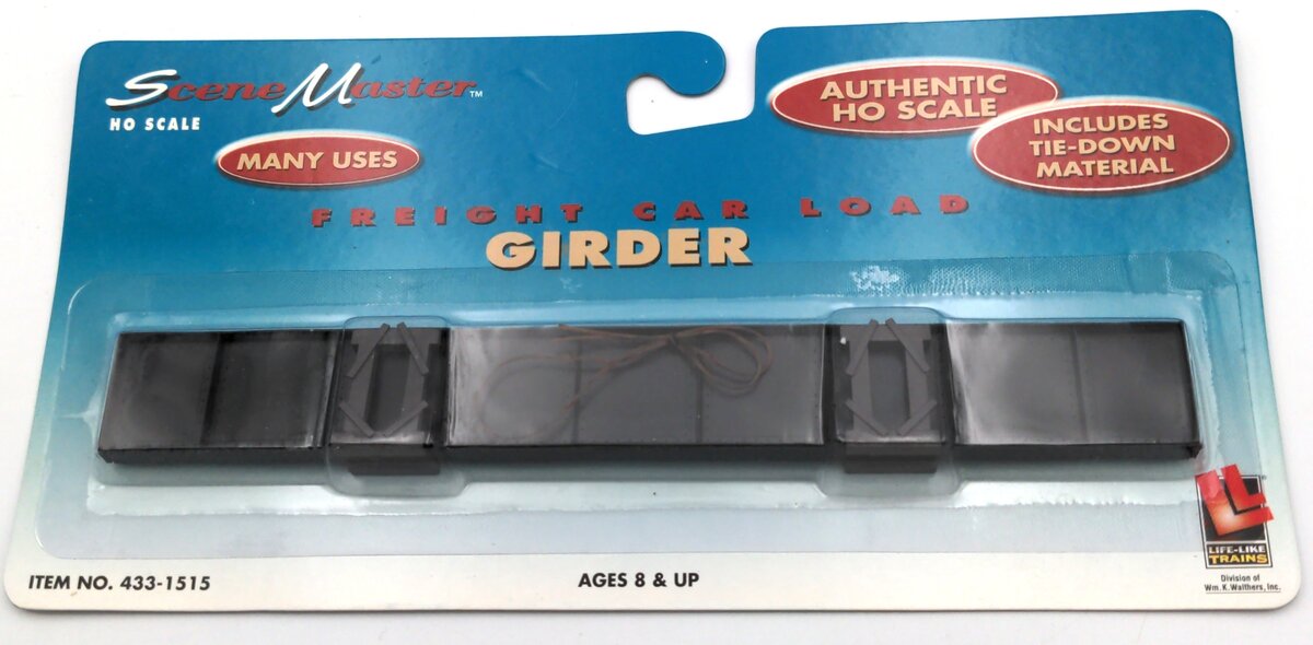 Scene Master 433-1515 HO Scale Freight Car Load Girder