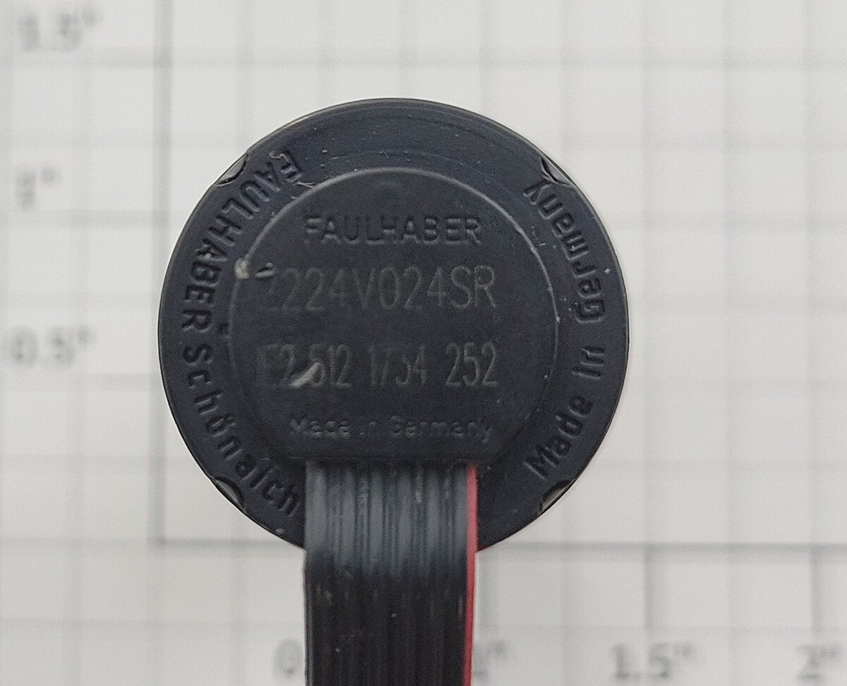 Faulhaber 2224V024SR 20-Volt DC Can Micromotor with Gearbox