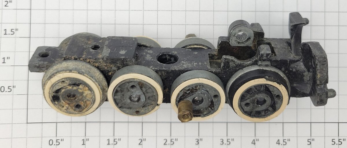 American Flyer XA10504A-1 Locomotive Chassis with Wheels #342