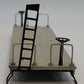 Lionel 2419-2 Cast Gray Lionel Lines Work Caboose Frame w/ Hand Rails & Ladder