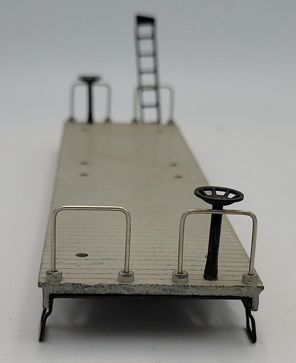 Lionel 2419-2 Cast Gray Lionel Lines Work Caboose Frame w/ Hand Rails & Ladder