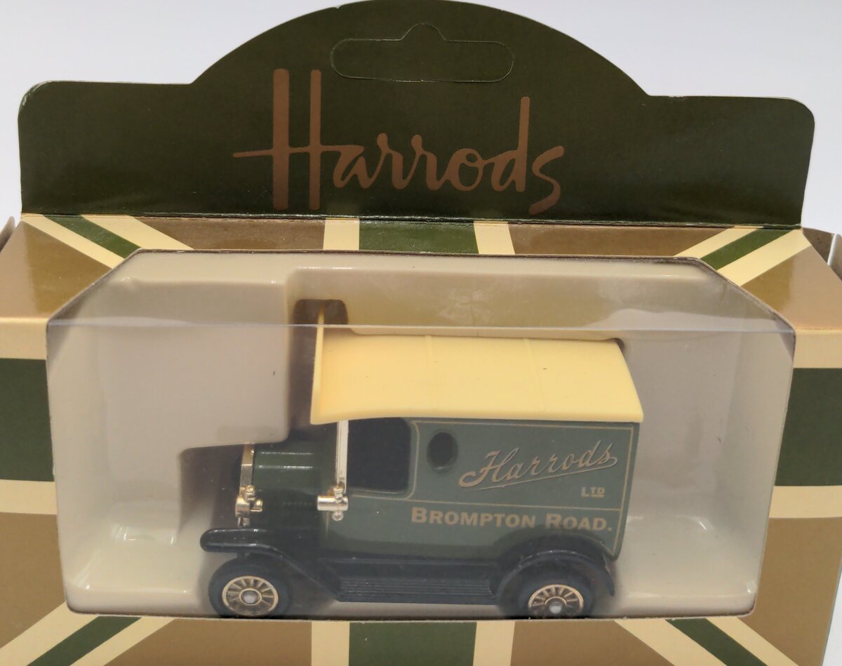 Corgi Harrods Signature Van Delivery Truck Green Brompton Road