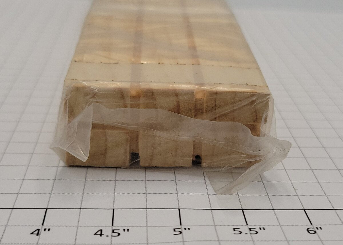 American Flyer 3216-4X  O Gauge One Piece Lumber Load 7.5" L x 1.75" W x .75" H