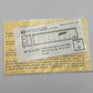 The Herald King Z-1940 HO White Piggyback Van Black Lettering Decal
