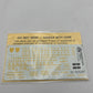 The Herald King H-344 HO Red 3-Bay "ACF" Cov'd Hopper Yellow Lettering Decal
