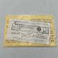 The Herald King H-321 HO Bright Orange "PS" Cov'd Hopper Black Lettering Decal