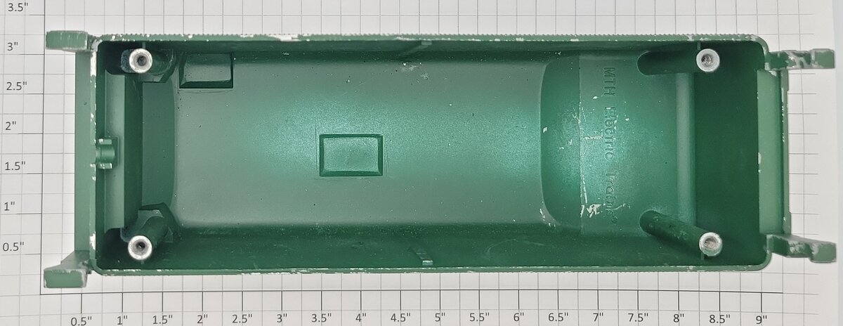 MTH 30-SCL Southern Crescent Limited Green and Gold Painted Tender Shell #1396