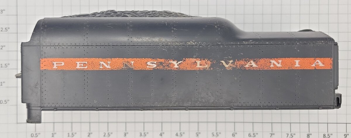 Lionel 1130-27 Pennsylvania Dark Orange Stripe Tender Shell