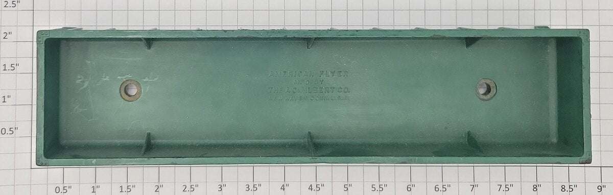 American Flyer PA9986 S Scale Texas and Pacific Green Gondola Body Shell # 931