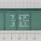 American Flyer PA9986 S Scale Texas and Pacific Green Gondola Body Shell # 931