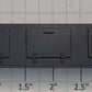 Lionel 26707-74 Black Plastic Work Tool Box